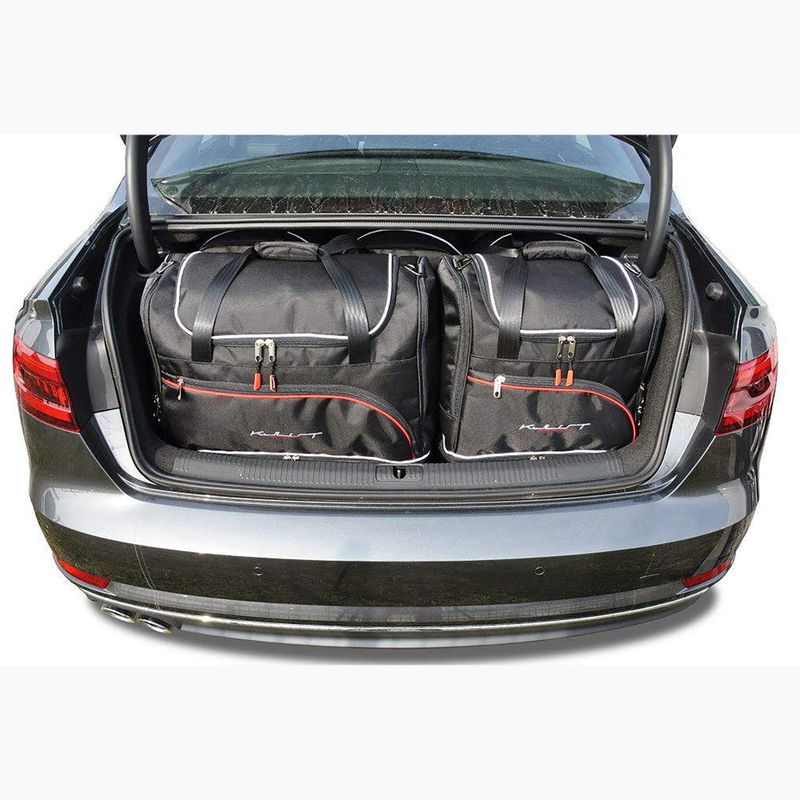Sada tašek do zavazadlového prostoru auta  KJUST Audi A4 Limousine 2015+ 5 ks black 16