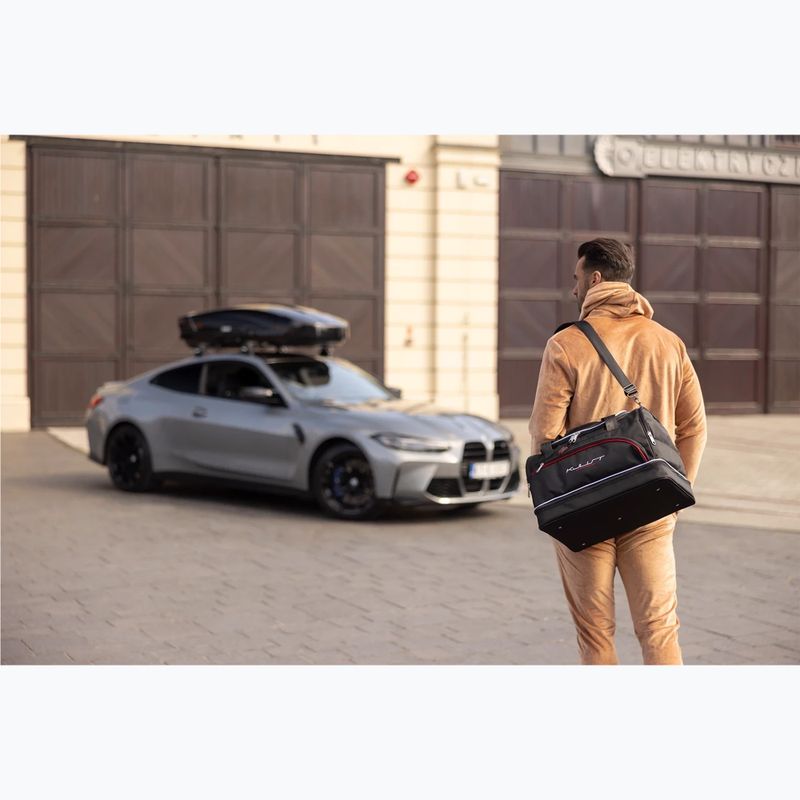 Sada tašek do zavazadlového prostoru auta  KJUST Audi A4 Avant 2015+ 5 ks black 22