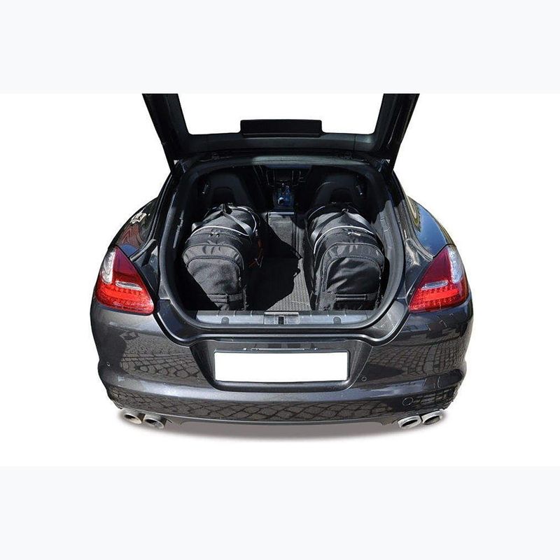 Sada tašek do zavazadlového prostoru  KJUST Porsche Panamera 2010-2016 4 ks black  15