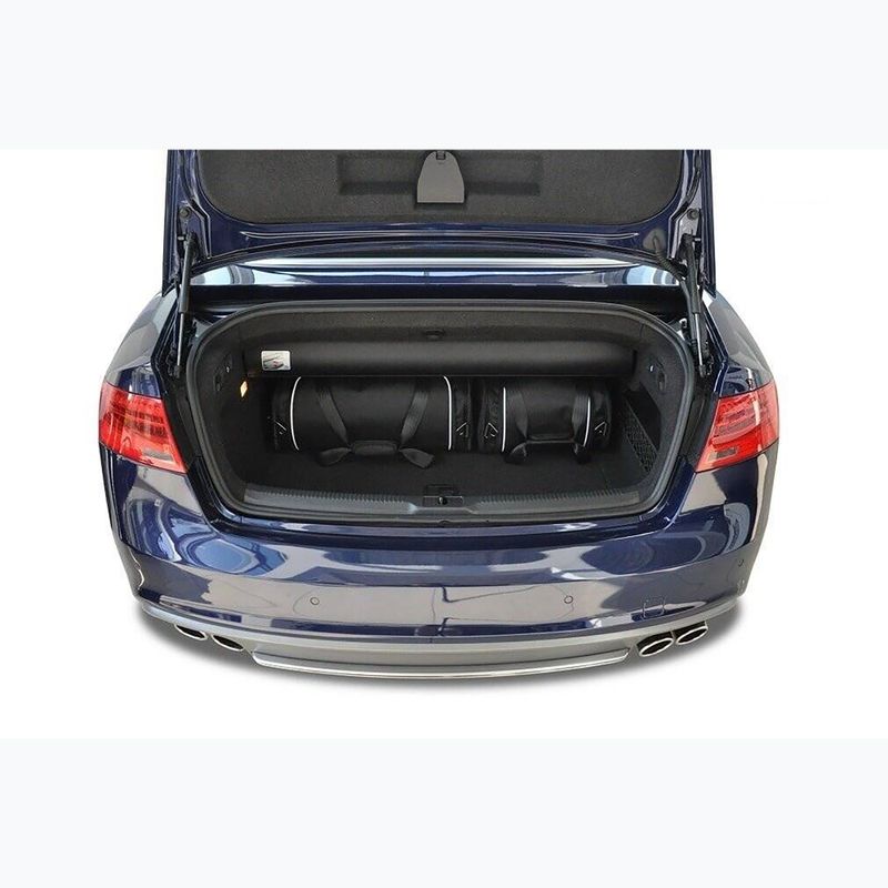 KJUST Audi A5 Cabrio sada tašek do zavazadlového prostoru 2008-2016 4 ks černá 17