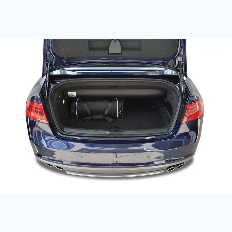 KJUST Audi A5 Cabrio sada tašek do zavazadlového prostoru 2008-2016 4 ks černá 18