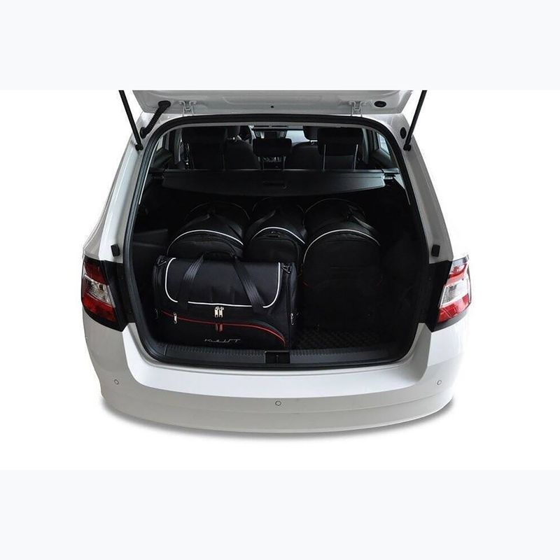 Sada tašek do zavazadlového prostoru  KJUST Skoda Fabia Kombi 2014-2021 5 ks black  13