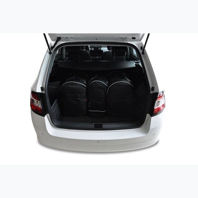 Sada tašek do zavazadlového prostoru  KJUST Skoda Fabia Kombi 2014-2021 5 ks black  14