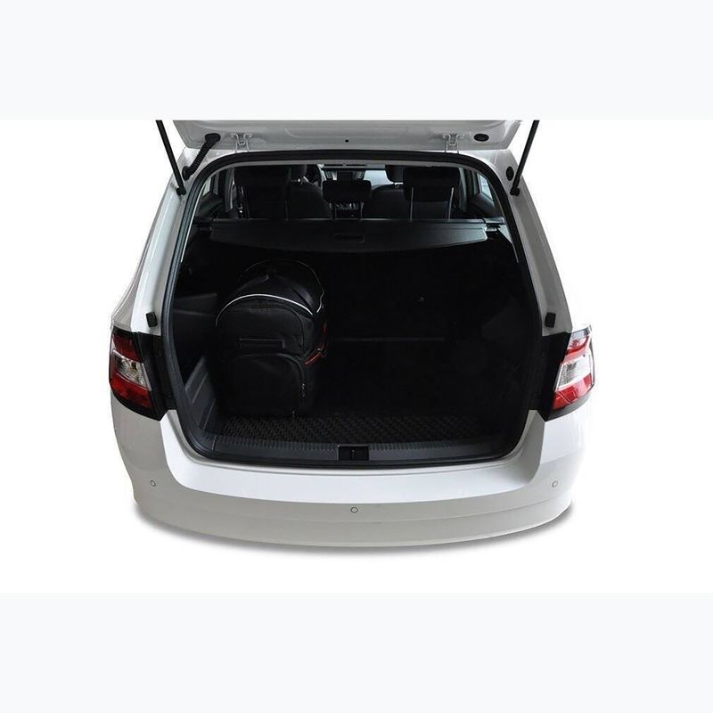 Sada tašek do zavazadlového prostoru  KJUST Skoda Fabia Kombi 2014-2021 5 ks black  16