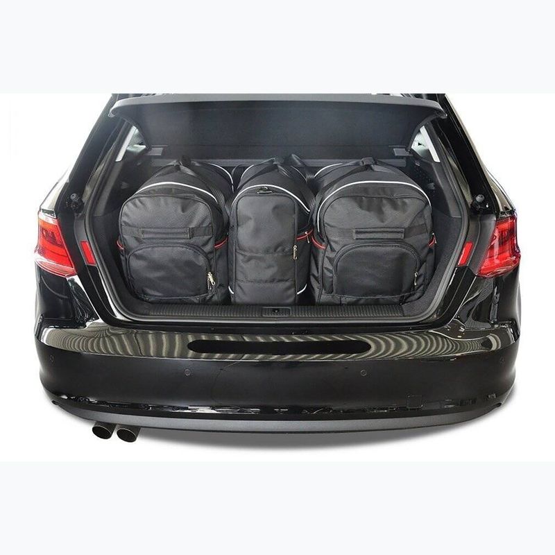 Sada tašek do zavazadlového prostoru auta  KJUST Audi A3 2012-2020 3 ks black 15