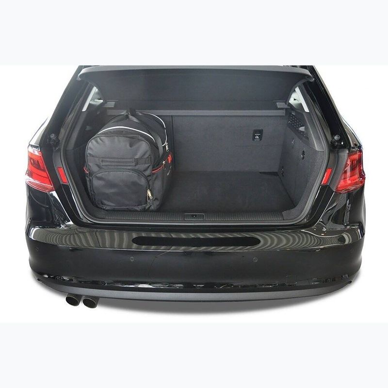 Sada tašek do zavazadlového prostoru auta  KJUST Audi A3 2012-2020 3 ks black 17