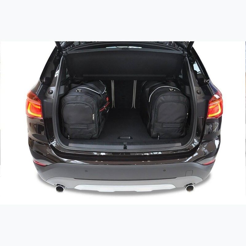 KJUST BMW X1 2015+ 4 sada tašek do zavazadlového prostoru černá 15