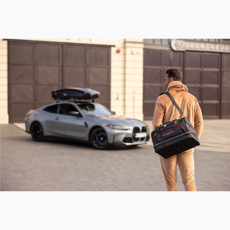 KJUST BMW X1 2015+ 4 sada tašek do zavazadlového prostoru černá 18