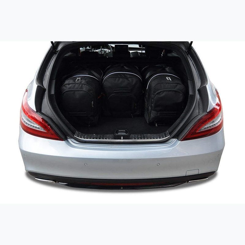 Sada tašek do zavazadlového prostoru KJUST Mercedes-Benz CLS Shooting Brake  2012-2017 4 ks black 14