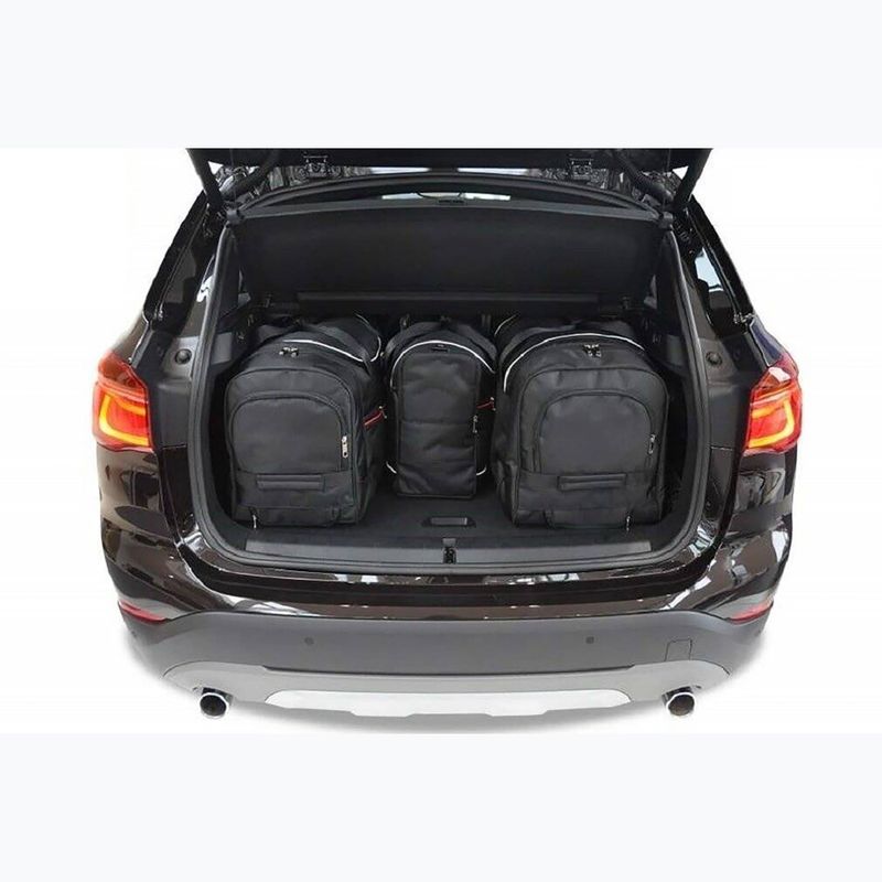 KJUST BMW X1 2015+ 4 sada tašek do zavazadlového prostoru černá 17