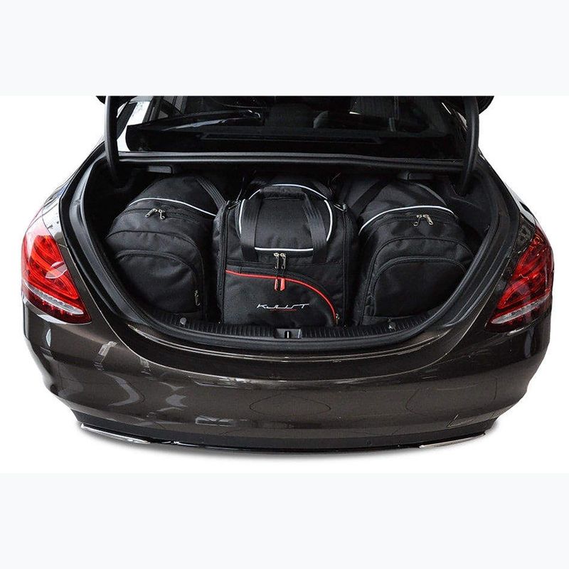Sada tašek do zavazadlového prostoru KJUST Mercedes-Benz C Limousine 2013-2021 4 ks black 13
