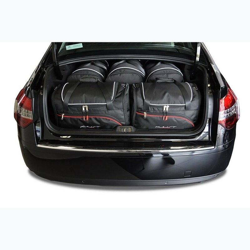 Sada tašek do zavazadlového prostoru KJUST Citroen C5 Limousine 2007-2017 5 ks black 15