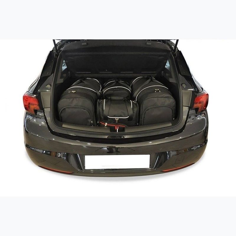 Sada tašek do zavazadlového prostoru  KJUST Opel Astra Hatchback 2015-2021 4 ks black  13