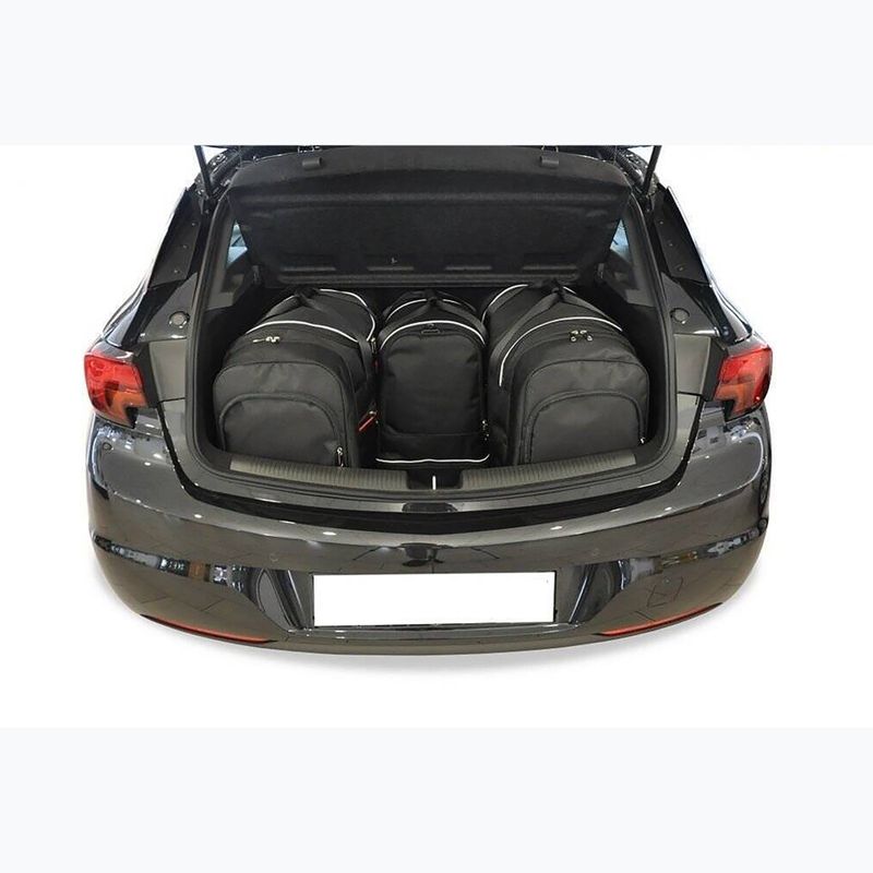 Sada tašek do zavazadlového prostoru  KJUST Opel Astra Hatchback 2015-2021 4 ks black  14
