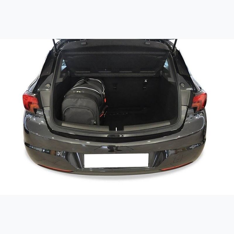 Sada tašek do zavazadlového prostoru  KJUST Opel Astra Hatchback 2015-2021 4 ks black  16