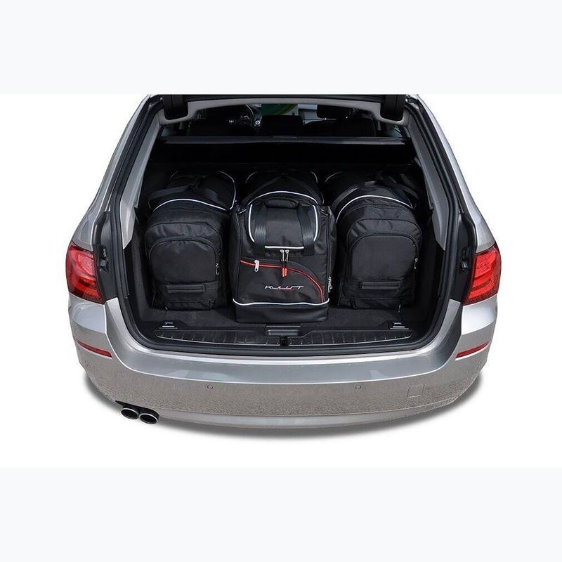 KJUST BMW 5 Touring sada tašek do zavazadlového prostoru 2010-2017 4 ks černá 17