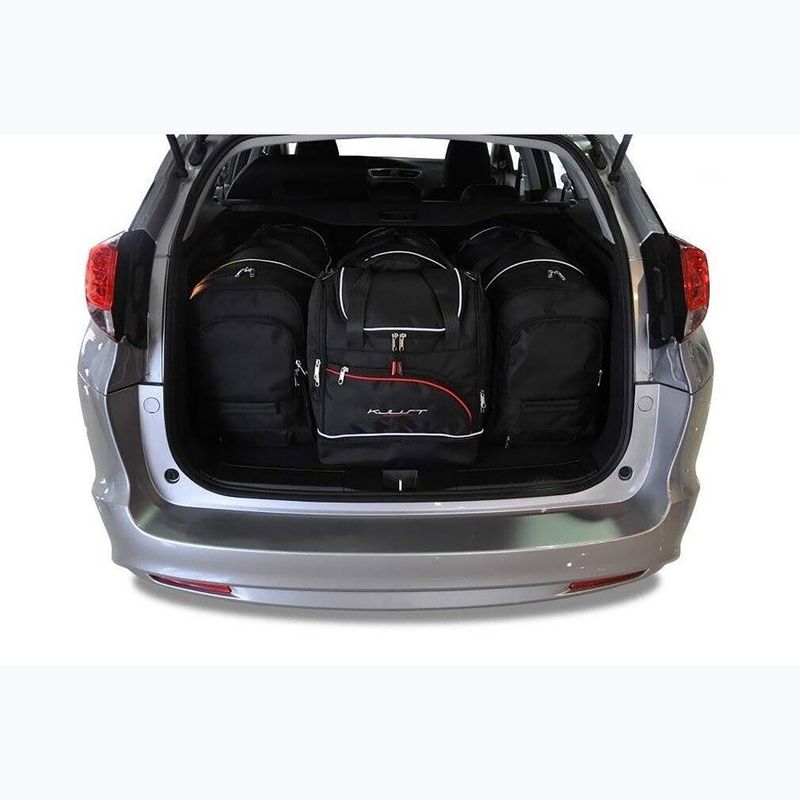 Sada tašek do zavazadlového prostoru KJUST Honda Civic Tourer 2013-2017 4 ks black 12