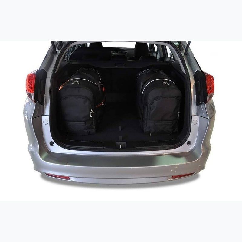 Sada tašek do zavazadlového prostoru KJUST Honda Civic Tourer 2013-2017 4 ks black 14