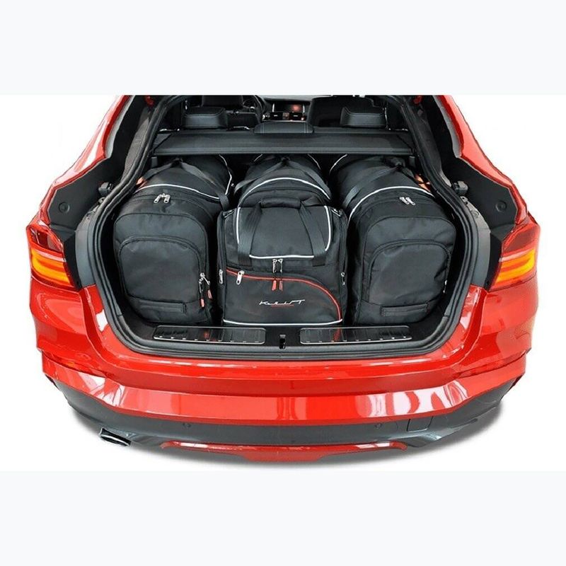 KJUST BMW X4 2014-2017 sada tašek do kufru 4 ks černá 15