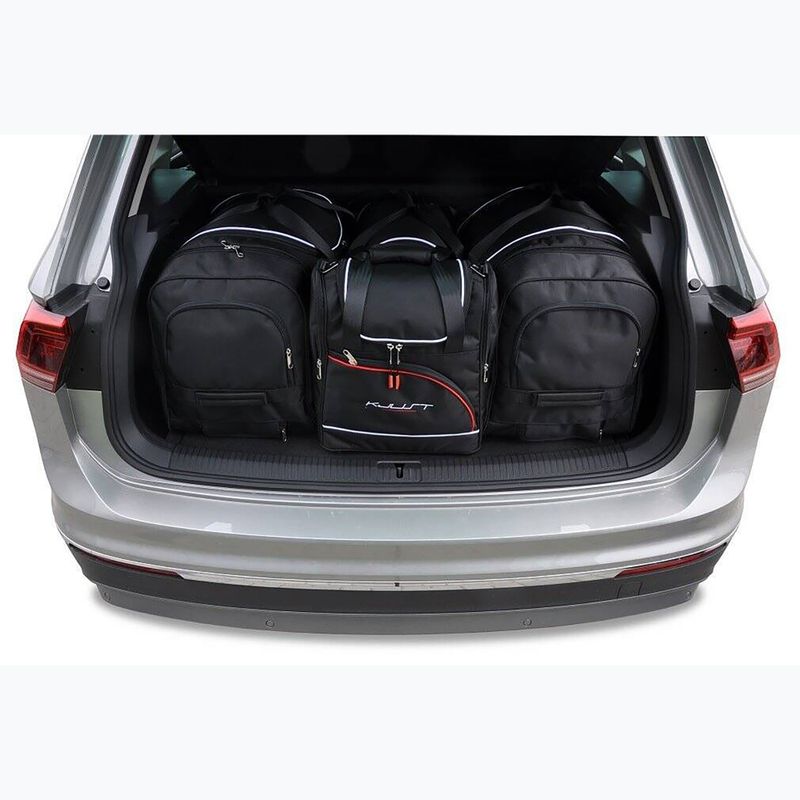 Sada tašek do zavazadlového prostoru KJUST Volkswagen Tiguan 2016-2024 4 ks black 17