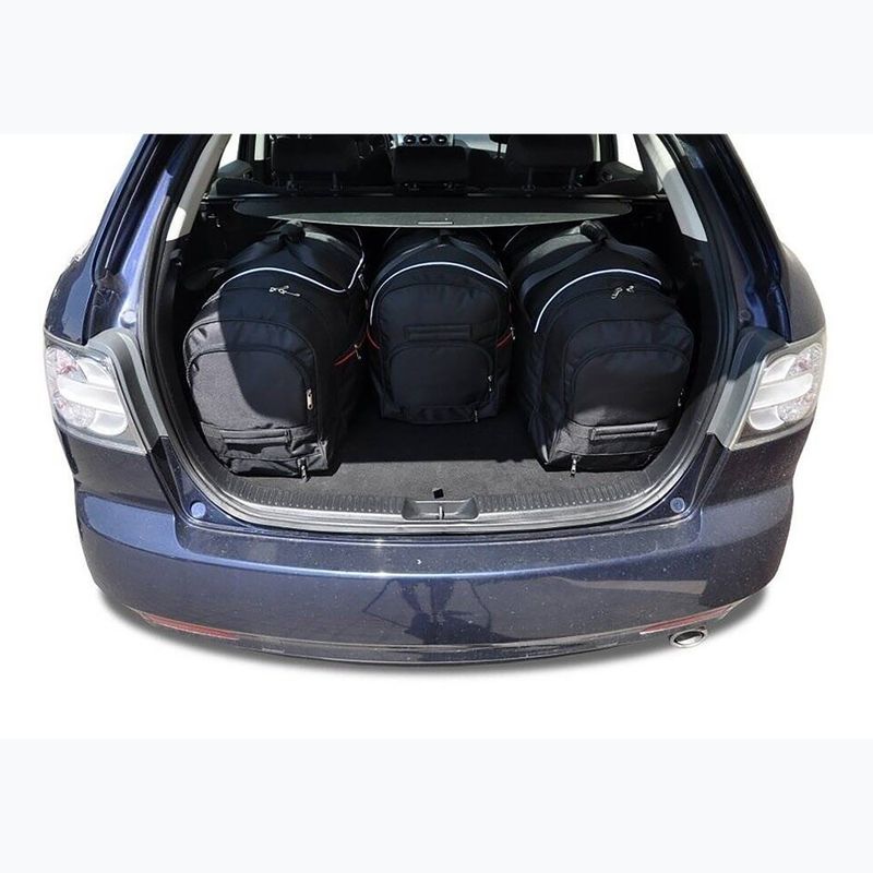 Sada tašek do zavazadlového prostoru KJUST Mazda Cx-7 2007-2012 4 ks black 13