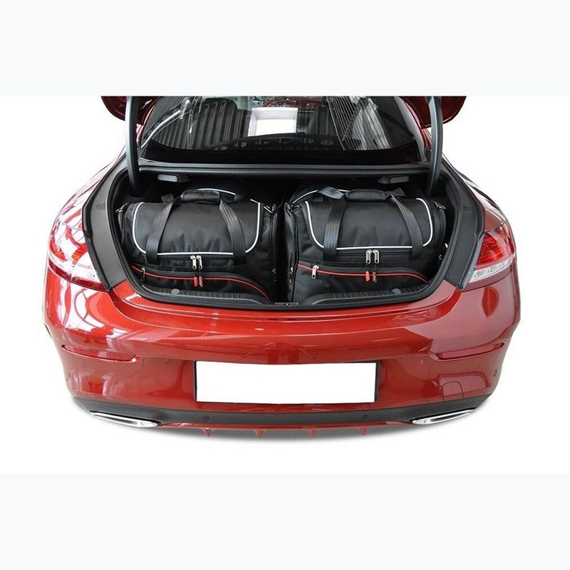 Sada tašek do zavazadlového prostoru KJUST Mercedes-Benz C Coupe 2014-2021  4 ks black 12