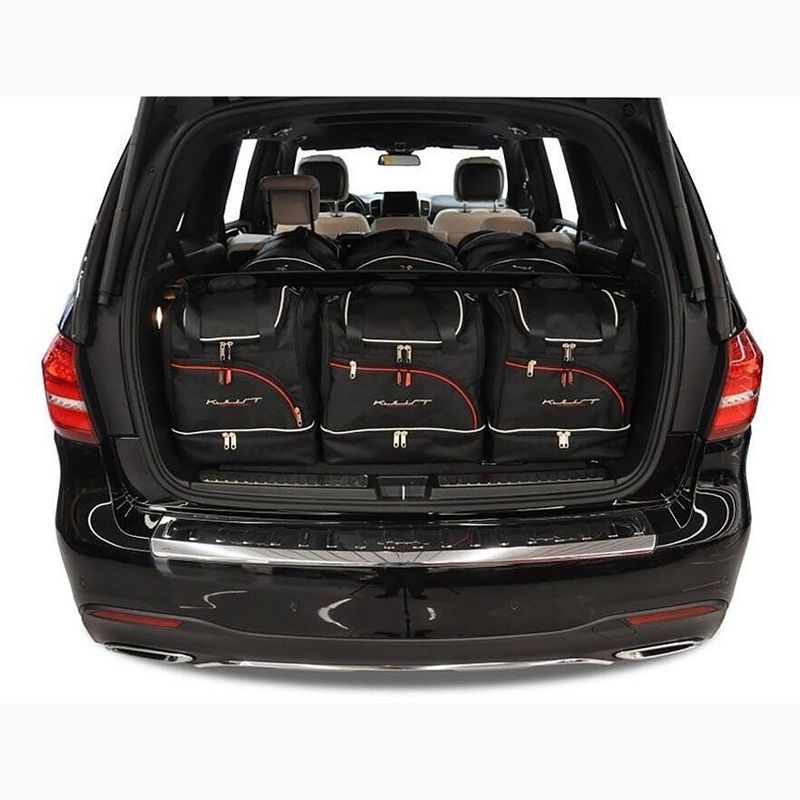 Sada tašek do zavazadlového prostoru KJUST Mercedes-Benz Gls 2015-2018 6 ks black 11