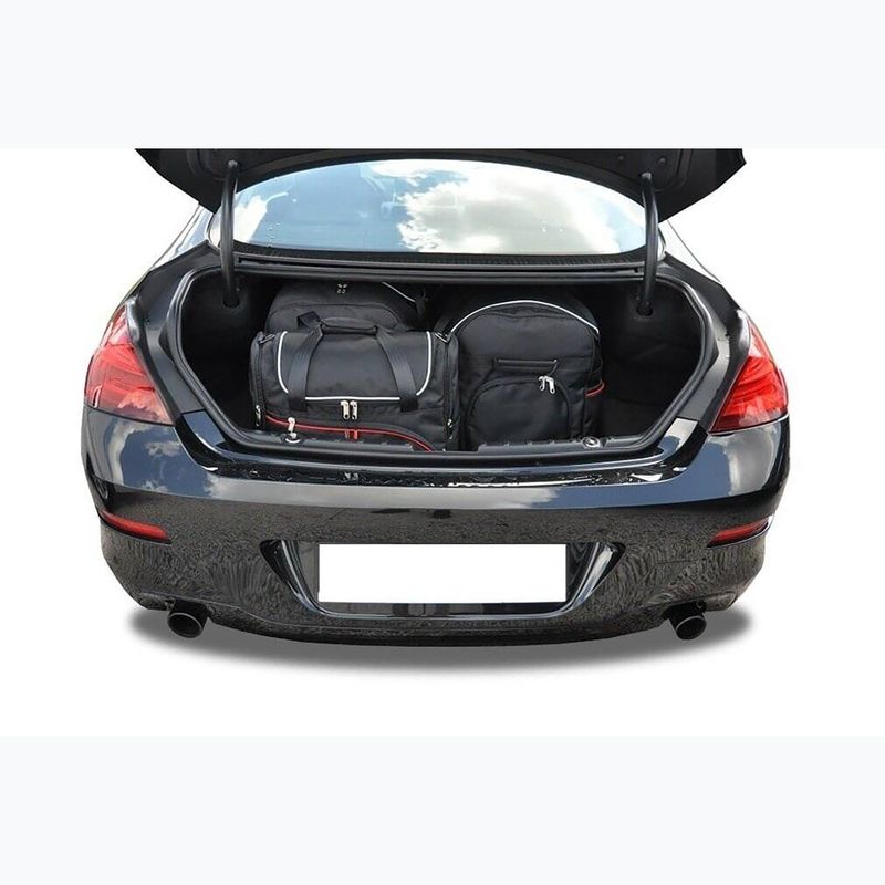 KJUST BMW 6 Coupe 2011-2018 sada tašek do kufru 4 ks černá 19