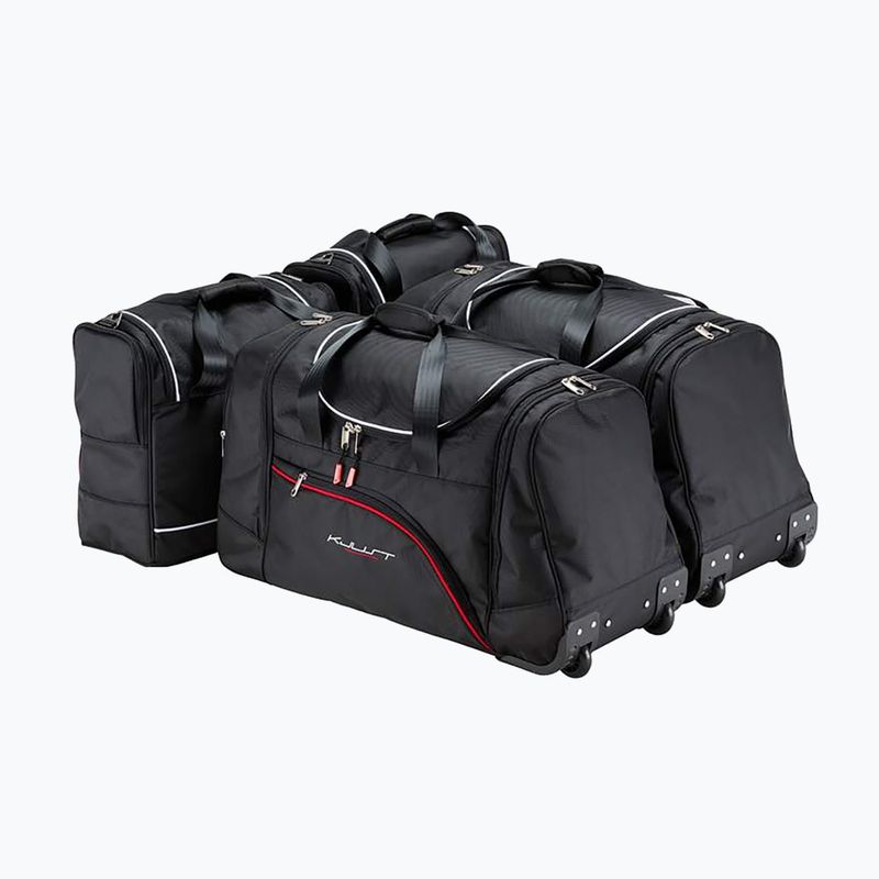 KJUST BMW 6 Gran Coupe 2012-2018 sada tašek do kufru 4 ks černá 2