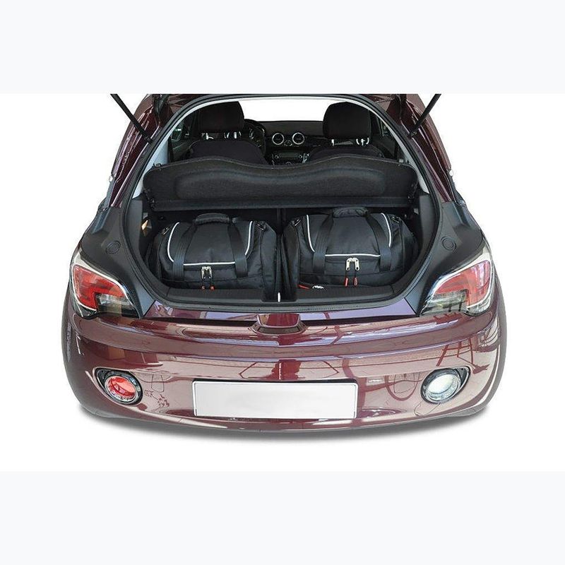 Sada tašek do zavazadlového prostoru  KJUST Opel Adam 2012-2019 2 ks black  9