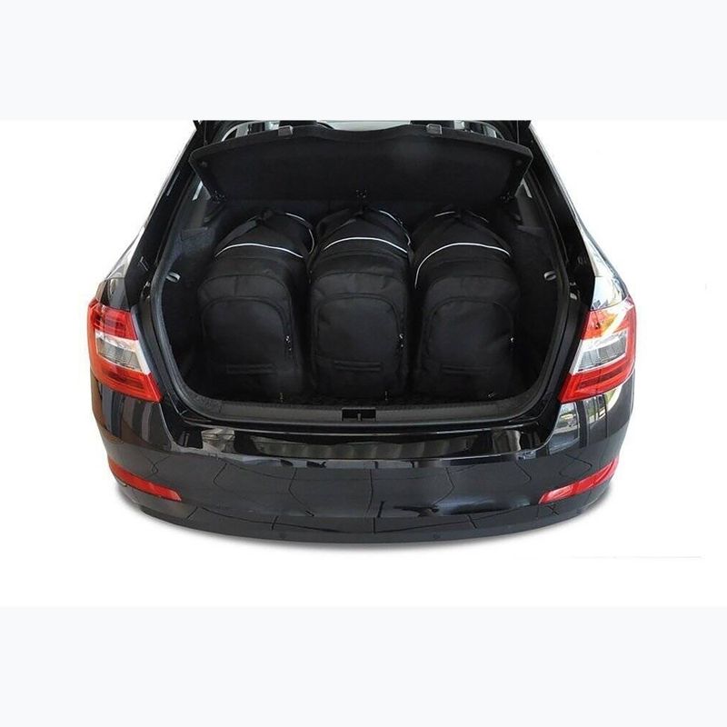 Sada tašek do zavazadlového prostoru  KJUST Skoda Octavia Liftback 2013-2020 5 ks black  14