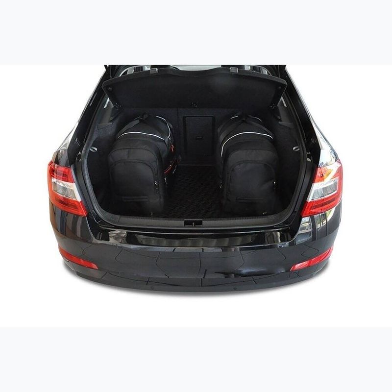 Sada tašek do zavazadlového prostoru  KJUST Skoda Octavia Liftback 2013-2020 5 ks black  15