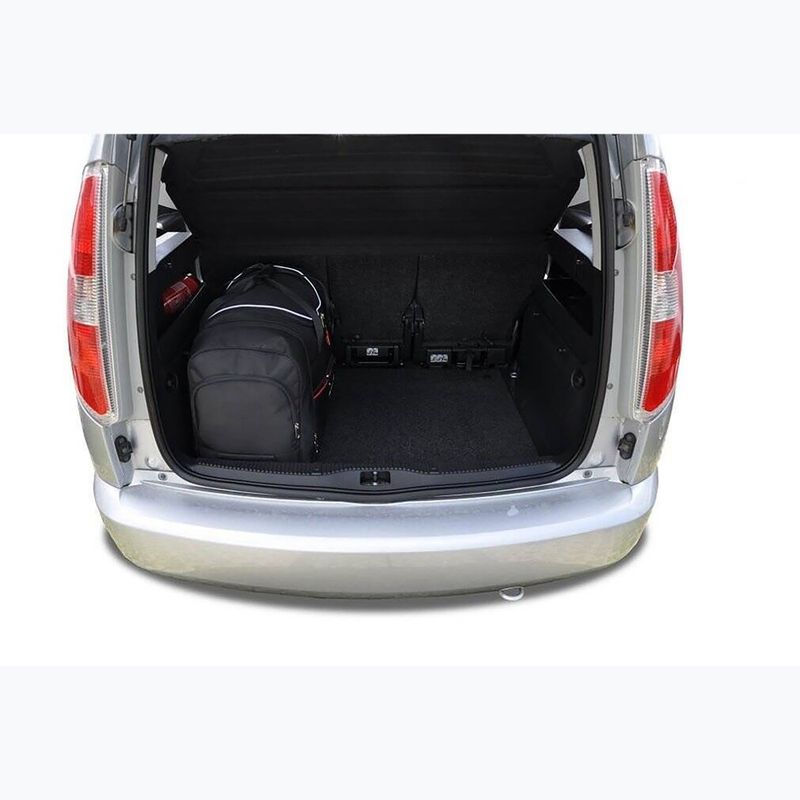 Sada tašek do zavazadlového prostoru  KJUST Skoda Roomster 2006-2015 4 ks black  15