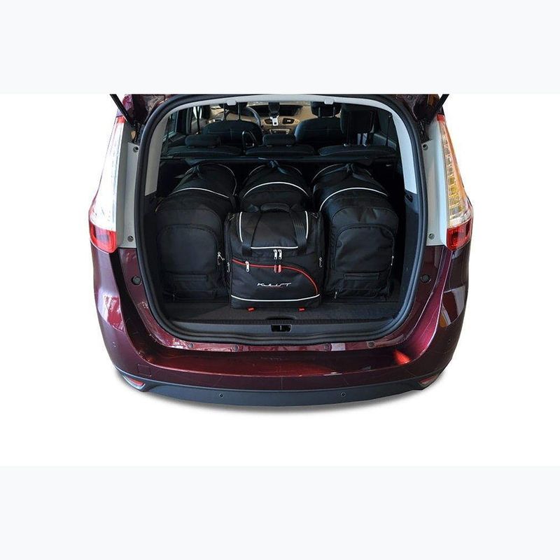 Sada tašek do zavazadlového prostoru  KJUST Renault Grand Scenic 2009-2013 4 ks black  11