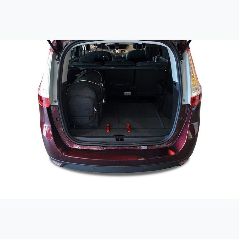 Sada tašek do zavazadlového prostoru  KJUST Renault Grand Scenic 2009-2013 4 ks black  14