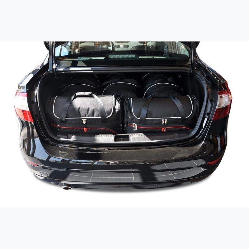 Sada tašek do zavazadlového prostoru  KJUST Renault Fluence Limousine 2009-2016 5 ks black  12