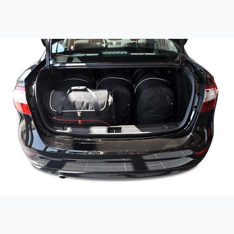 Sada tašek do zavazadlového prostoru  KJUST Renault Fluence Limousine 2009-2016 5 ks black  13