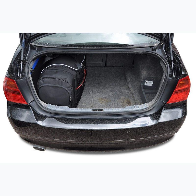 KJUST BMW 3 Limousine 2004-2013 sada tašek do zavazadlového prostoru 4 ks černá 18