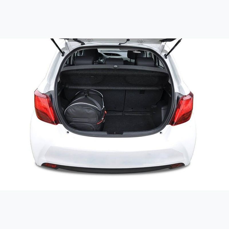 Sada tašek do zavazadlového prostoru KJUST Toyota Yaris 2011-2020 3 ks black 16