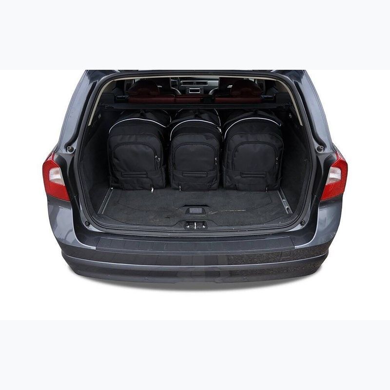 Sada tašek do zavazadlového prostoru KJUST Volvo V70 2007-2016 5 ks black 19