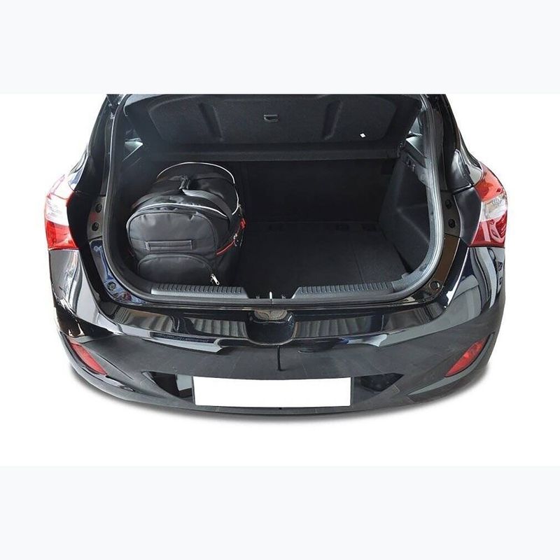 Sada tašek do zavazadlového prostoru KJUST Hyundai I30 Hatchback 2012-2016 3 ks black 16