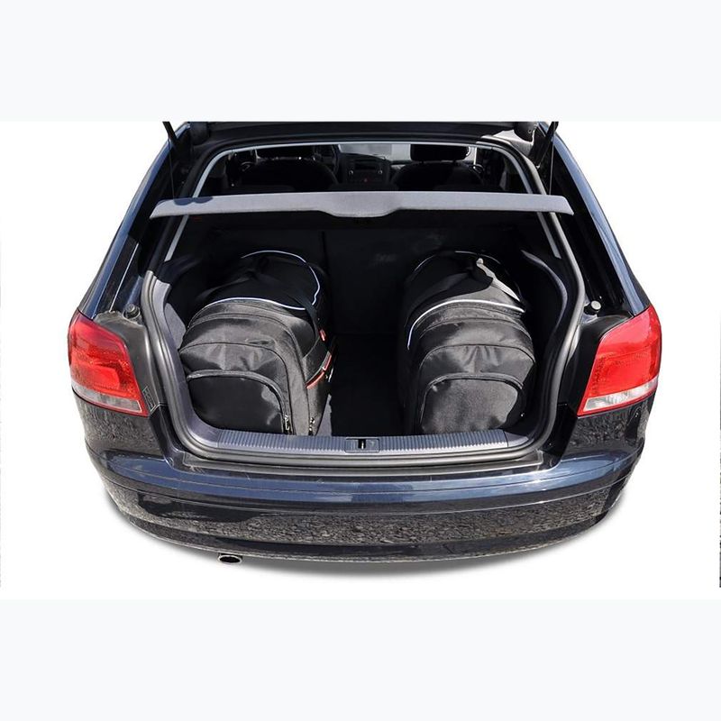 KJUST sada tašek do kufru Audi A3 2003-2013 3 ks černá 15