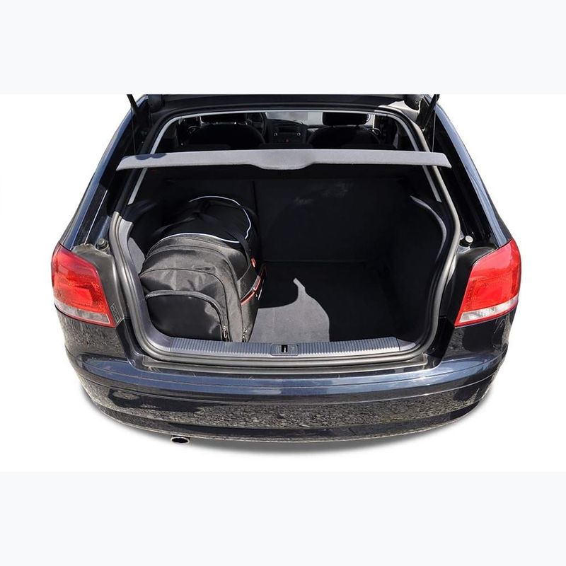 KJUST sada tašek do kufru Audi A3 2003-2013 3 ks černá 18
