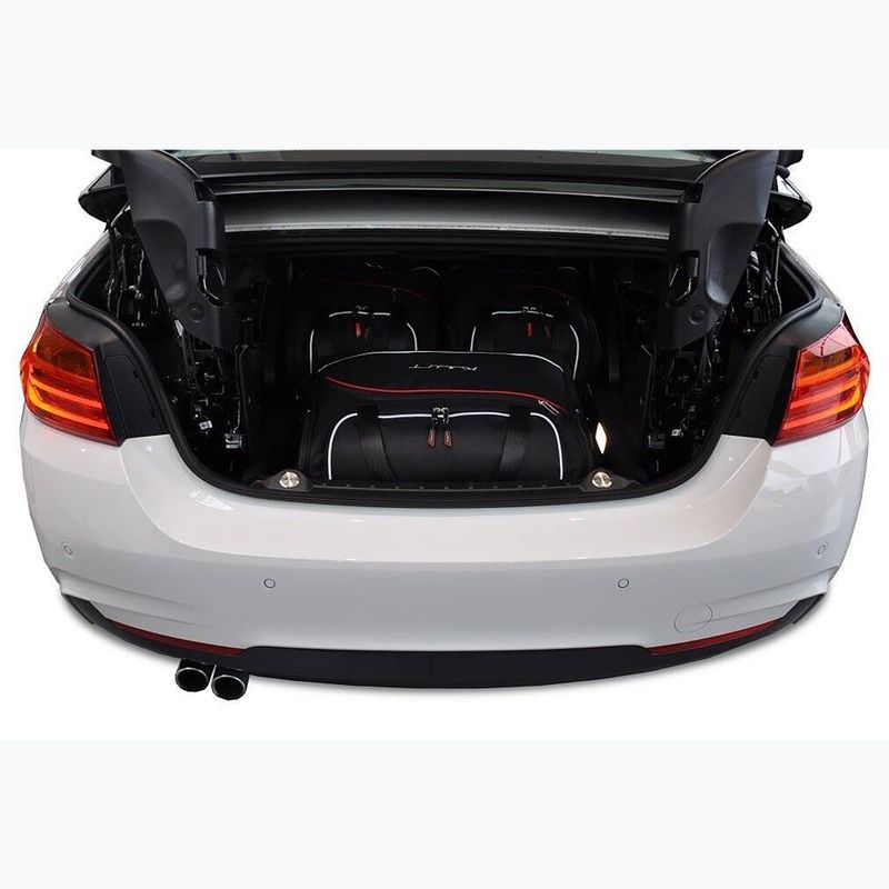 KJUST BMW 4 Cabrio sada tašek do kufru 2013-2020 3 ks černá 14