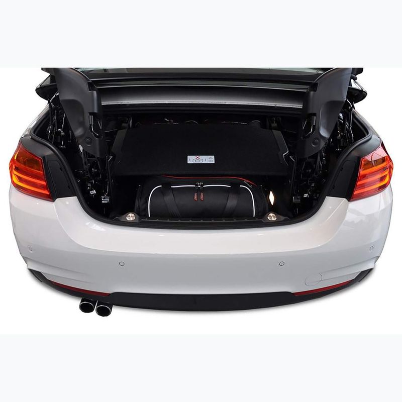 KJUST BMW 4 Cabrio sada tašek do kufru 2013-2020 3 ks černá 17