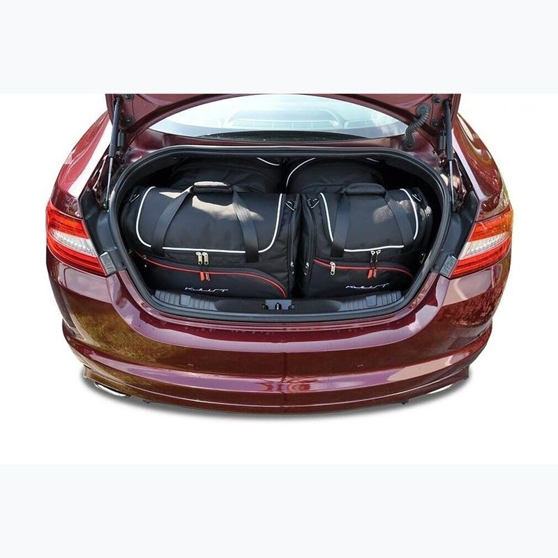 Sada tašek do zavazadlového prostoru KJUST Jaguar Xf Limousine 2007-2015 4 ks black 18