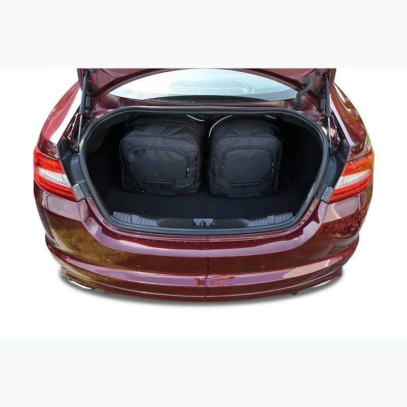 Sada tašek do zavazadlového prostoru KJUST Jaguar Xf Limousine 2007-2015 4 ks black 20