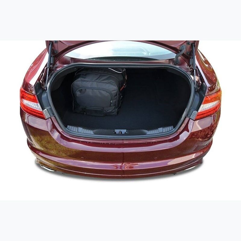 Sada tašek do zavazadlového prostoru KJUST Jaguar Xf Limousine 2007-2015 4 ks black 21