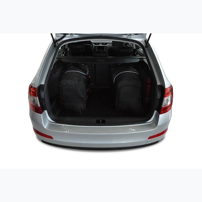 Sada tašek do zavazadlového prostoru  KJUST Skoda Octavia Combi 2013-2020 5 ks black  14