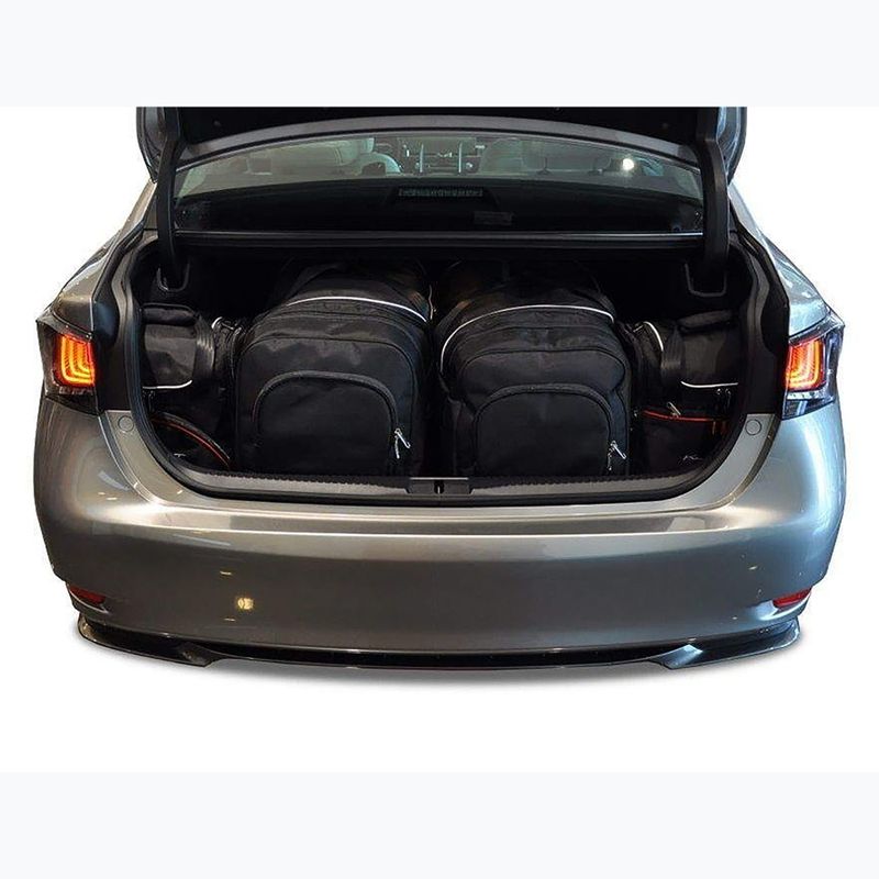 Sada tašek do zavazadlového prostoru KJUST Lexus GS 2012-2018 4 ks black 12